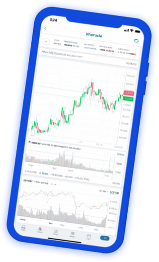 Panel de control de cartera en tiempo real de la aplicación de trading de criptomonedas Diamante Rentorio